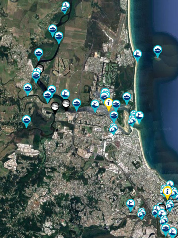 Maroochydore and Maroochy River Fishing Spots