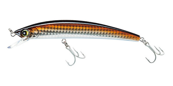 The Yo-Zuri Crystal Minnow suspending lure has great constrast and is good for Barramundi