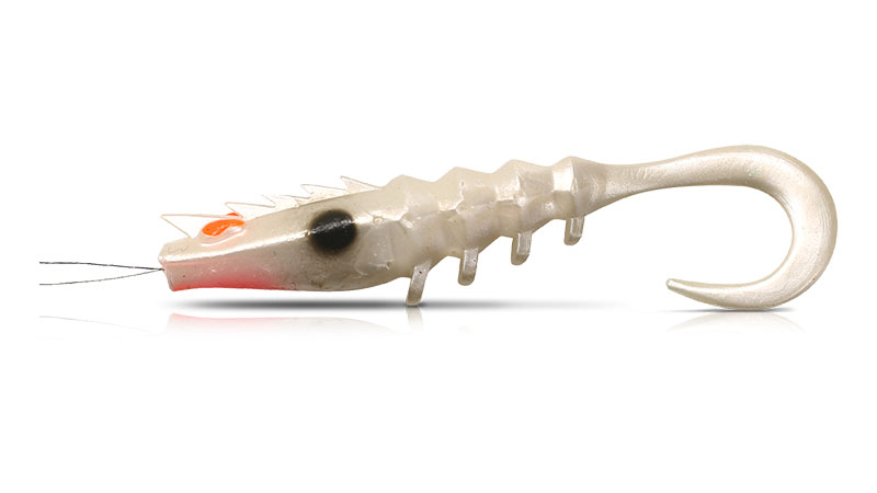 The Squidgies Squidgies Pro Prawn Wiggle Tail 110mm - Know where to use  this lure - Fishing Spots