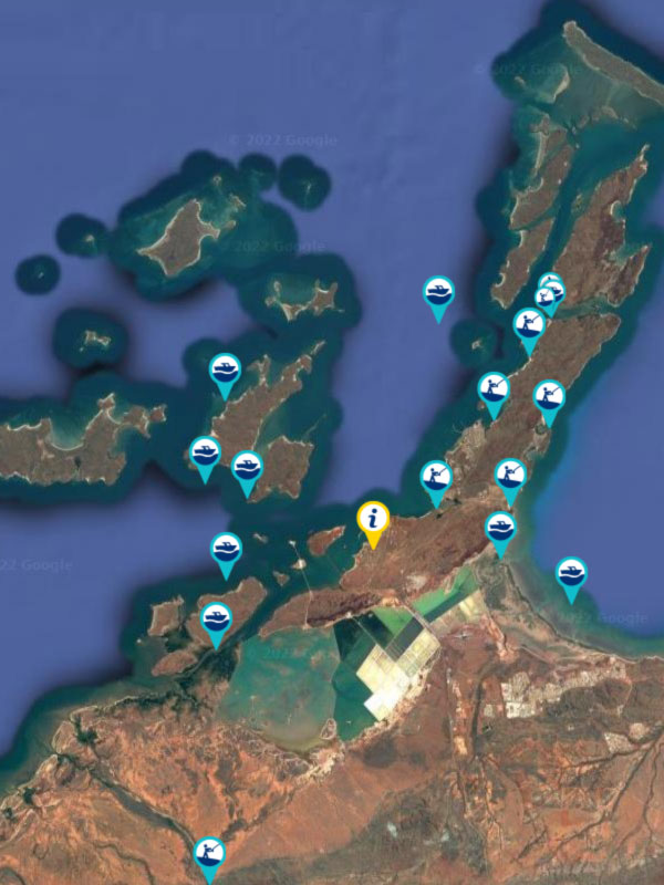 Dampier Fishing Spots