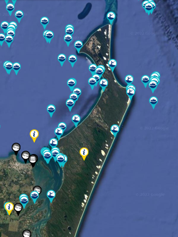 Fraser Island Fishing Spots