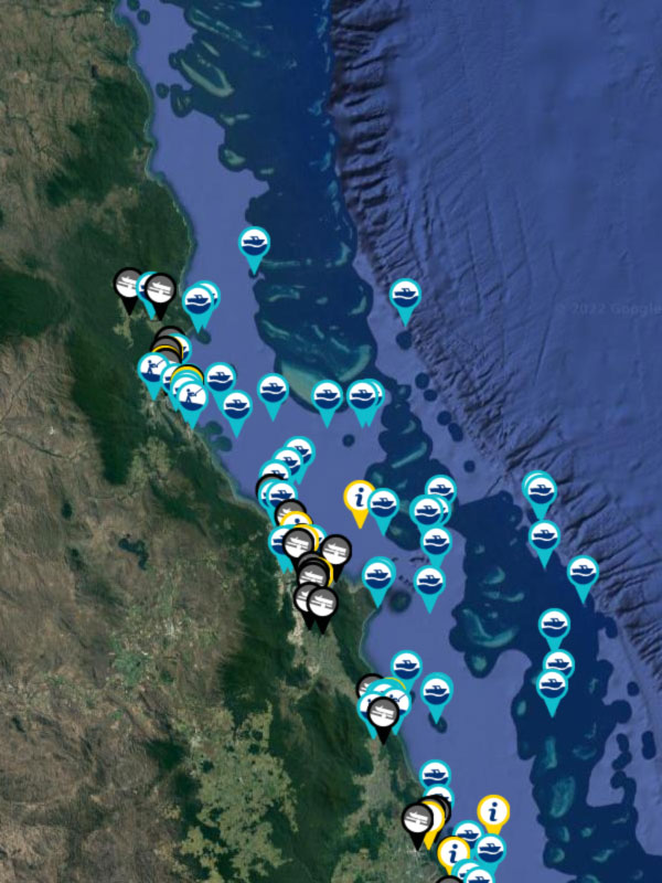 Cairns fishing spots offshore reef fishing