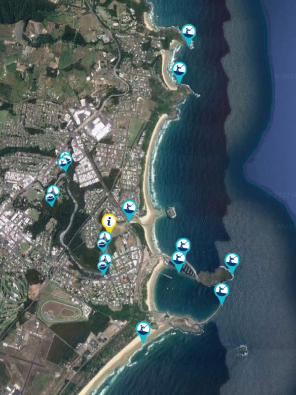 Coffs Creek Fishing Spots